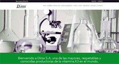 Desktop Screenshot of dirox.com.uy