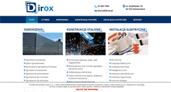 Desktop Screenshot of dirox.pl