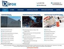 Tablet Screenshot of dirox.pl
